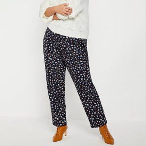 NWT Printed Crepe Kady Pant